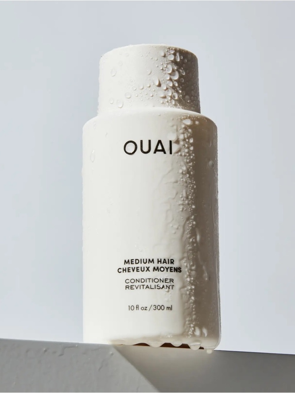 OUAI Conditioner Bottle - White